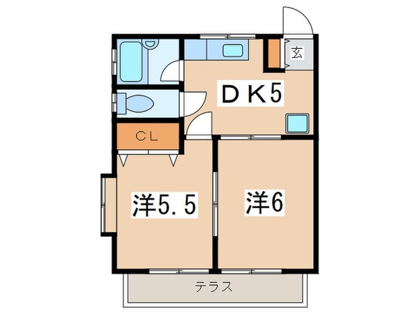 ドエルコ－ヤマの物件間取画像